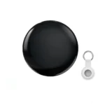 Pack Tag Negro + llavero para Apple Android - Detalle