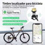 Timbre Rastreador Antirrobo de Bicicleta - Detalle