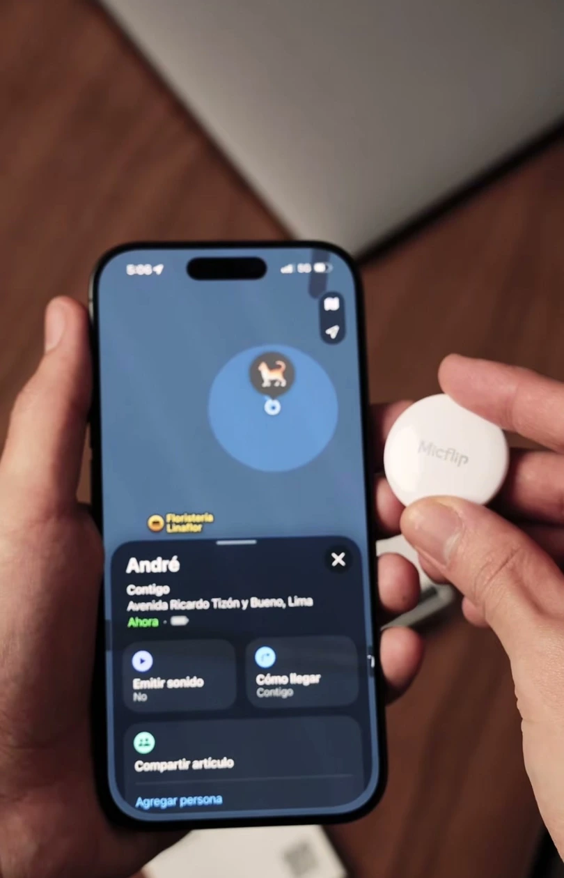 Localizador MicFlip
